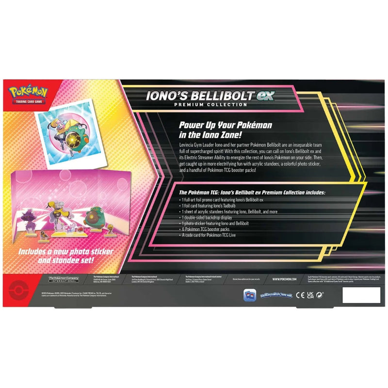 Pokémon TCG Iono’s Bellibolt ex Premium Collection