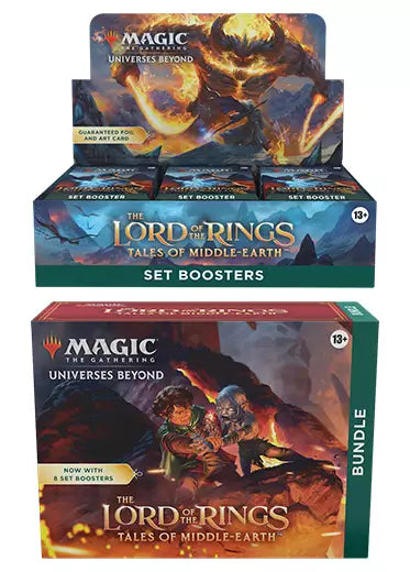 MTG Universes Beyond: Lord Of The Rings: Tales of Middle Earth - Set Booster Box + Bundle