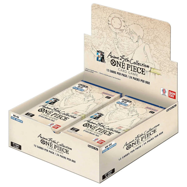 One Piece TCG: Anime 25th Collection Extra Booster Box (EB-02)