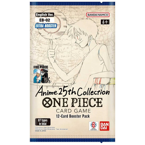 One Piece TCG: Anime 25th Collection Extra Booster Box (EB-02)