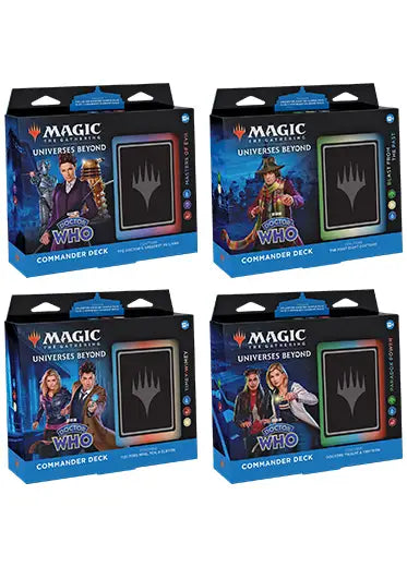 MTG: Doctor Who - Commander Decks Set Of 4