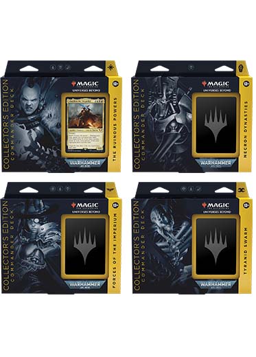 MTG: Warhammer 40k - Collector Commander Deck Set of 4