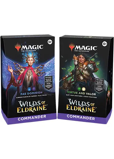 MTG: Wilds of Eldraine - Commander Deck Set of 2